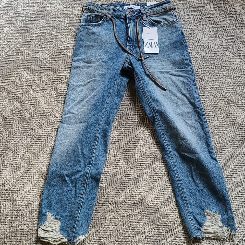 Zara mom fit jeans